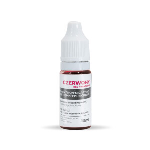 Colorant nemigrator, culare rosu, 10 ml