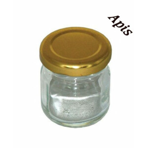Borcan MINIS 35 ml cu capac Auriu