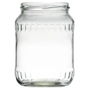 Borcan de sticla 720 ml - Faceta 