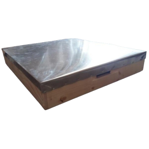 Capac din lemn,  pentru stup cu 10 rame, cu tabla 