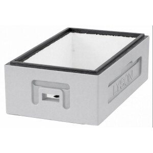 Corp 1/2 din polistiren pentru stup de 6 rame, 160 mm inaltime. GRI