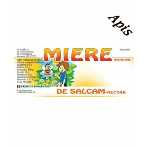 Eticheta miere de Salcam (116x50 mm)