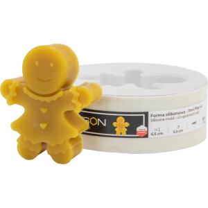 Formă din silicon – „Domnișoara din turtă dulce”