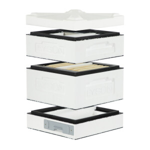 Fund pentru Mini stupul CLASSIC modular, nevopsit