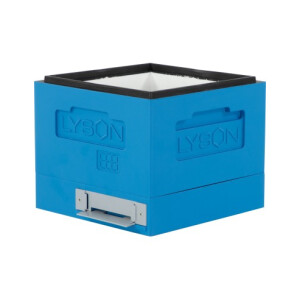 Corp pentru Mini stup Dadant CLASSIC pentru rame modulare 160 mm, vopsit albastru