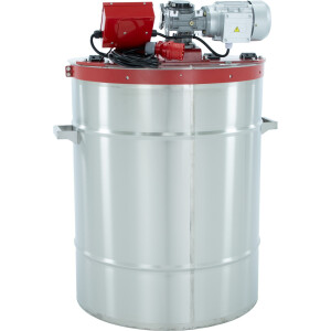 Bazin din inox cu malaxor 500 kg pentru mere sau sirop, 400 V