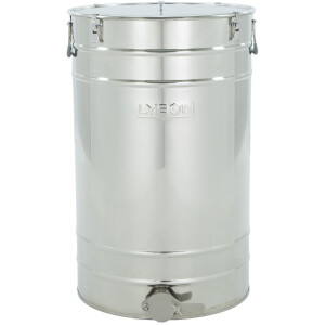 Maturator din inox 100 l, canea inox, cleme prindere capac si garnitura silicon, manere, Classic Line