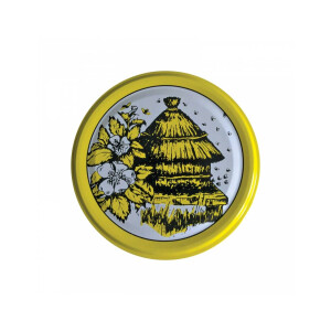 Capac borcan, twist-off 82, cosnita cu floare