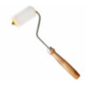 Roller pentru descapacit ramele, diam. 10 cm cu maner de lemn