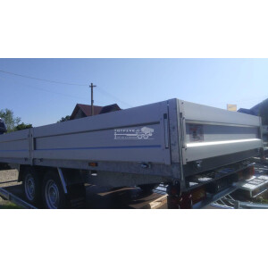 Platforma auto VEGA (cu obloane aluminiu) V5027S/L+O 5m x 2.10m – 2700kg