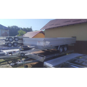 Platforma auto VEGA (cu obloane aluminiu) V6027S/L+O 6m x 2.10m – 2700kg