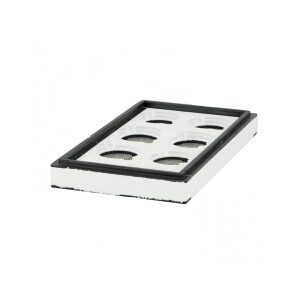 Podisor din polistiren pentru stupul de 6 rame, nevopsit