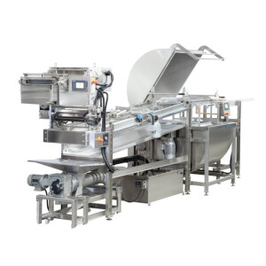 Linie profesională de extracție a mierii LYSON Professional Premium Line W20951_P3 – 40 rame, descăpăcitor PREMIUM, melc profesional pentru căpăceală 100 kg/oră, sistem automat electric pentru transferul ramelor – 230V