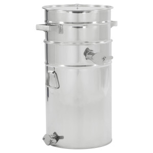Maturator din inox 70 L cu sita din inox si canea, Classic Line