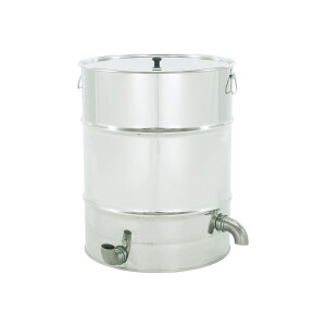Topitor de ceara din inox, cu sita fara arzator, dimensiuni 480x480 mm