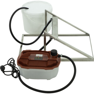 Cuțit pentru descăpăcit cu generator de abur 230V / 2000W și tavă din plastic, 100 mm – kit complet