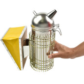 Afumator albine din INOX 26 cm - model american