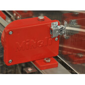 Centrifuga radiala, manuala,  inox, 600mm, 12 rame 1/2 si 4 rame tangential 1/1, Mineli