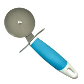 Dispozitiv de tăiere cu rolă pentru faguri din ceară, din metal, cu maner din plastic