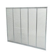 Gratie Hanemann, din metal galvanizat, pentru stup de 10 rame, 425 x 500mm