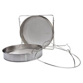 Strecurător dublu, din oțel inoxidabil, Ø320mm