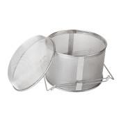 Strecurător dublu, din oțel inoxidabil, Ø240mm