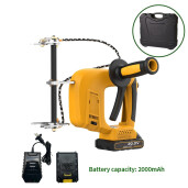 Dispozitiv electric pentru scuturat albinele de pe ramă, cu acumulator 20V, 120W – pentru rame 1/2, 3/4 și 1/1