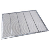Gratie hanemann de metal 10 rame cu margini 510x420 mm