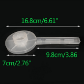 Adapator din plastic, 7 cm, cu capac