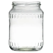 Borcan de sticla 720 ml - Faceta 