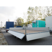 Remorca auto Cargo SSD 4121 oblon aluminiu 2000kg, 410x210 cm