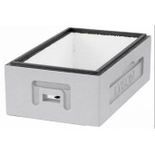 Corp 1/2 din polistiren pentru stup de 6 rame, 160 mm inaltime. GRI