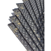 Faguri din plastic, NEGRI, pentru rame de 1/2 