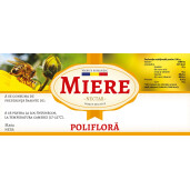 Etichete miere "Poliflora" (116x50 mm)