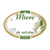 Etichete miere ovale de Lyson (92x60 mm)