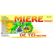 Eticheta miere de tei (116x50 mm)