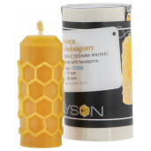 Forma silicon, Lumanare cu imprimeu hexagon