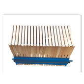 Dispozitiv metalic pentru asamblarea ramelor apicole – reglabil, 15–20 rame, 80cm x 45cm x 13cm