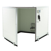 Cameră pentru decristalizare miere – pentru butoi pe palet 120×120 cm