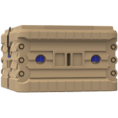 Stup din plastic, pentru 10 rame, model Defender-SET, cu rame incluse - 21901