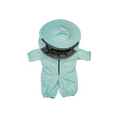 Minicombinezon de colectie, culoare turcoaz
