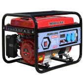 Generator curent Media Line ML2500/2, motor benzina, 7CP, putere max 2.2kVA, rezervor 15 L , monofazat, pornire la sfoara, protectie termica