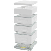 Stup Multi-frame, 10 rame dadant, capac jos 