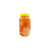 Borcan din plastic hexagonal 1 kg 