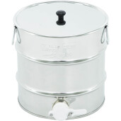 Maturator din inox pentru miere 30 kg, canea de plastic, manere de inox SAF NATURA