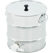 Maturator din inox pentru miere 30 kg, canea de plastic, manere de inox SAF NATURA