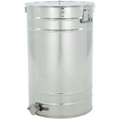 Maturator din inox, 300 l, canea inox, cleme prindere capac si silicon, manere, Classic Line