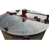 Centrifuga reversibila cu 4 casete, Ø800mm, electrica si manuala, 12V/230V, grosime tabla 1mm, Lyson