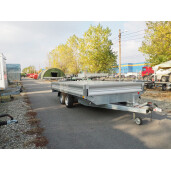 Remorca auto Cargo SSD 4121 oblon aluminiu 2000kg, 410x210 cm