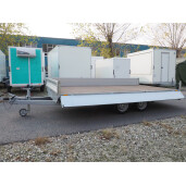 Remorca auto Cargo SSD 4121 oblon aluminiu 2000kg, 410x210 cm